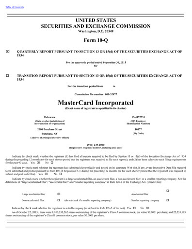 Miniature Mastercard Rapport trimestriel 2015-q3