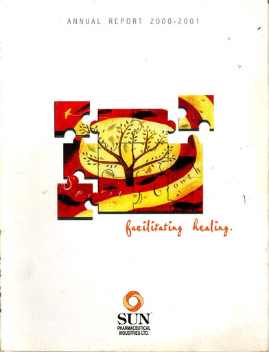 Thumbnail Sun Pharmaceutical
 Annual Report 2000-2001