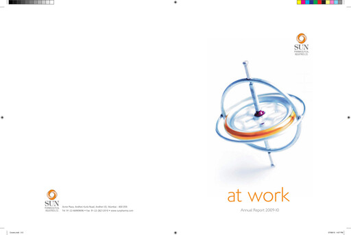 Thumbnail Sun Pharmaceutical
 Annual Report 2009-2010