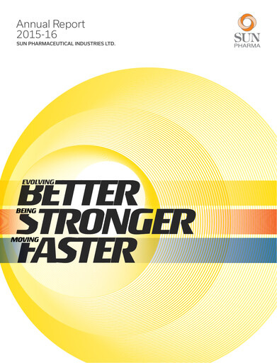 Thumbnail Sun Pharmaceutical
 Annual Report 2015-2016