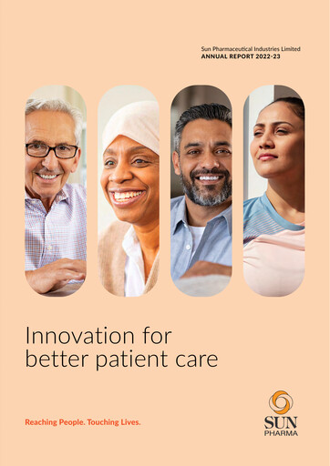 Thumbnail Sun Pharmaceutical
 Annual Report 2022-2023