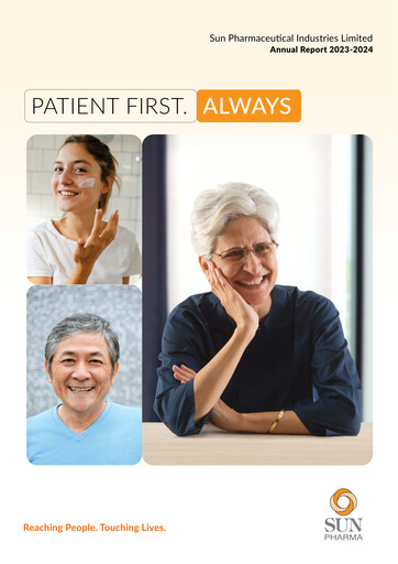 Thumbnail Sun Pharmaceutical
 Annual Report 2023-2024