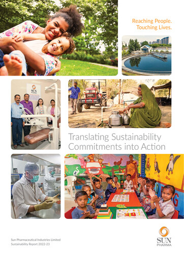 Thumbnail Sun Pharmaceutical
 Sustainability Report 2022-2023