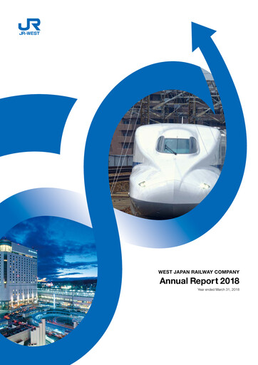 Thumbnail West Japan Railway Annual Report 2018