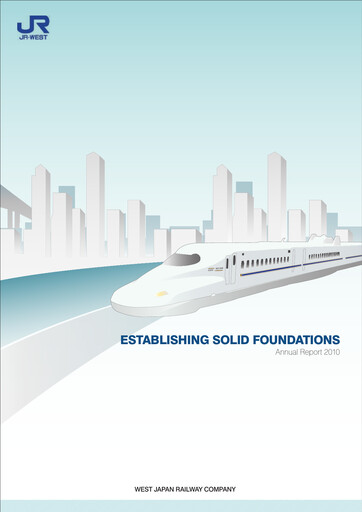 Thumbnail West Japan Railway Annual Report fy2010