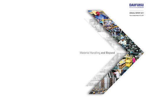 Thumbnail Daifuku Annual Report 2011