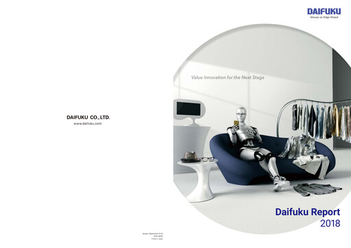 Thumbnail Daifuku Annual Report 2018