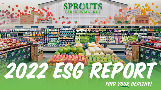 Miniature Sprouts Farmers Market Rapport ESG 2022