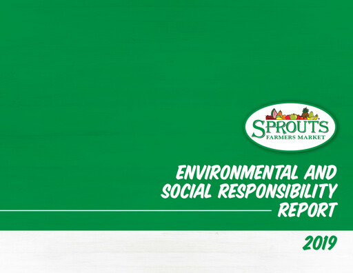 Miniature Sprouts Farmers Market Rapport de durabilité 2019