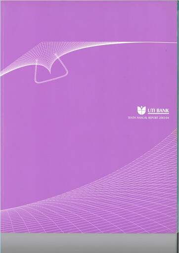 Thumbnail Axis Bank Annual Report 2003-2004