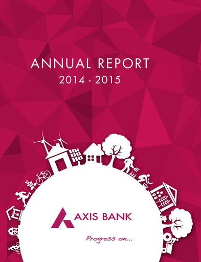 Thumbnail Axis Bank Annual Report 2014-2015