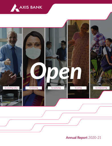 Thumbnail Axis Bank Annual Report 2020-2021