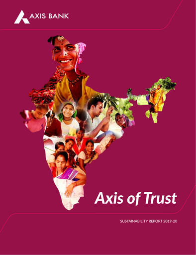 Thumbnail Axis Bank Sustainability Report 2019-2020