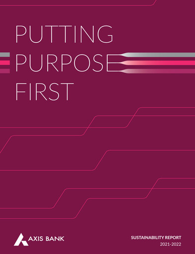 Thumbnail Axis Bank Sustainability Report 2021-2022