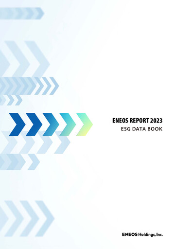 Thumbnail ENEOS Holdings ESG Report 2023