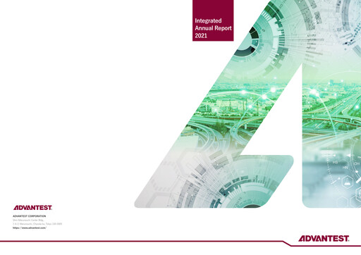 Thumbnail Advantest
 Annual Report 2021
