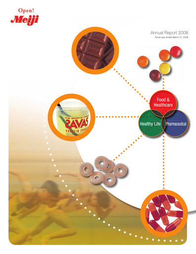 Thumbnail Meiji Holdings Annual Report 2008