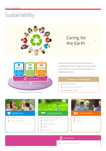 Thumbnail Meiji Holdings Sustainability Report 2020