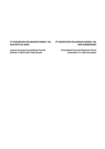 Thumbnail Nusantara Pelabuhan Handal Financial Statement 2026-q1