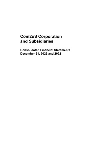 Thumbnail Com2uS Financial Statement 2023