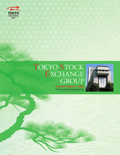 Thumbnail Japan Exchange Group
 Annual Report 2008