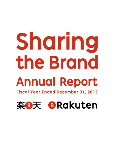 Thumbnail Rakuten Annual Report 2013