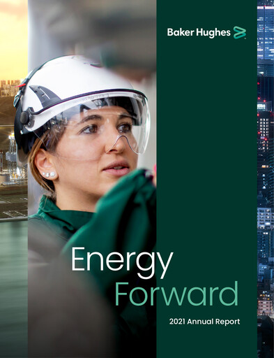 Thumbnail Baker Hughes
 Annual Report 2021