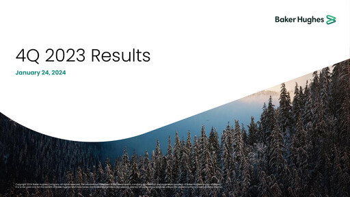 Thumbnail Baker Hughes
 Quarterly Report 2023-q4