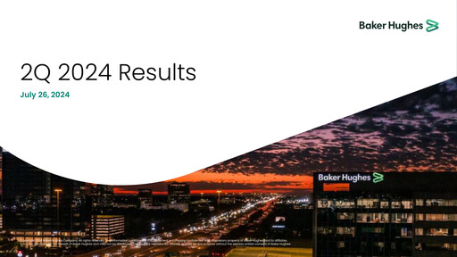 Thumbnail Baker Hughes
 Quarterly Report 2024-q2