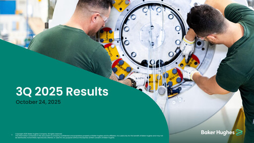 Thumbnail Baker Hughes
 Quarterly Report 2025-q3