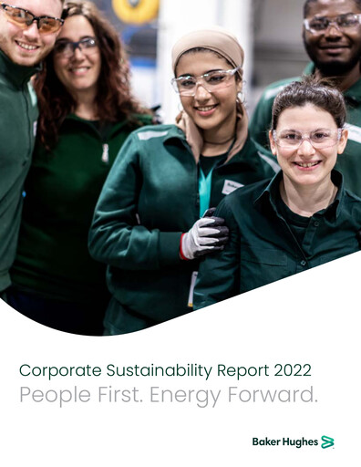 Thumbnail Baker Hughes
 Sustainability Report 2022