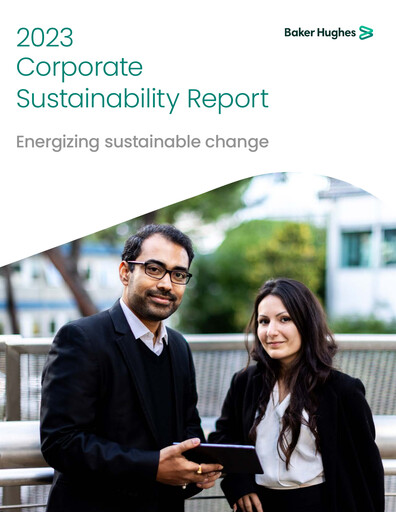 Thumbnail Baker Hughes
 Sustainability Report 2023