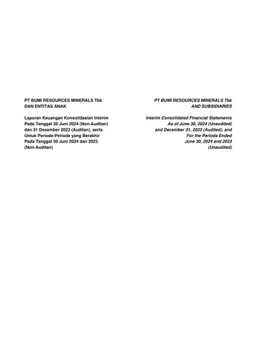 Thumbnail PT Bumi Resources Minerals Tbk Financial Statement 2024-h1