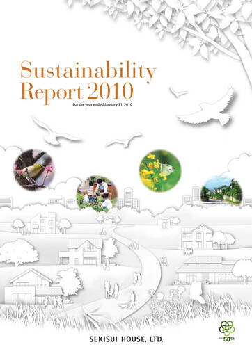 Thumbnail Sekisui House
 Sustainability Report fy2010