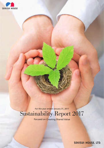 Thumbnail Sekisui House
 Sustainability Report fy2017