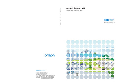 Thumbnail Omron Annual Report 2011