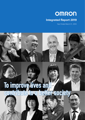 Thumbnail Omron Annual Report 2019