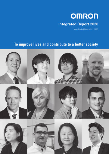 Thumbnail Omron Annual Report 2020