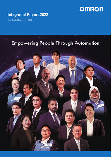 Thumbnail Omron Annual Report 2022