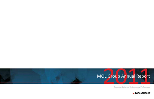 Thumbnail MOL Group Annual Report 2011