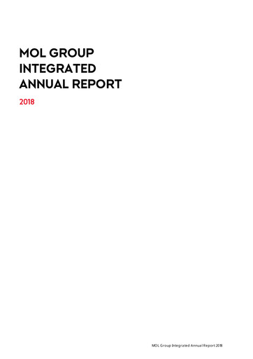 Thumbnail MOL Group Annual Report 2018