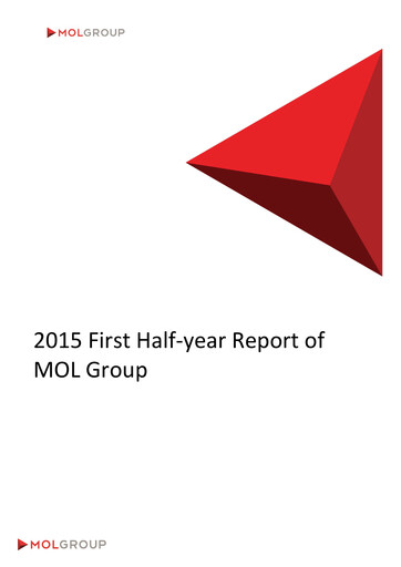 Thumbnail MOL Group Half-year Report 2015-h1