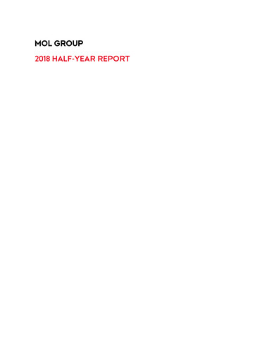 Thumbnail MOL Group Half-year Report 2018-h1
