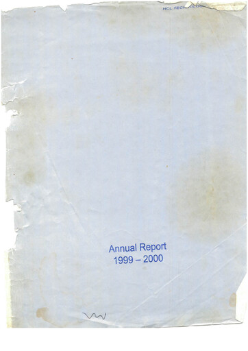 Thumbnail HCL Technologies
 Annual Report 1999-2000
