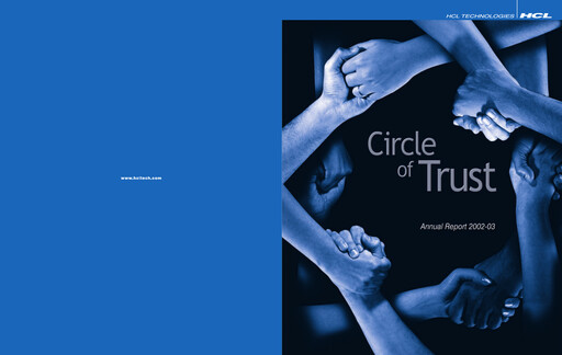 Thumbnail HCL Technologies
 Annual Report 2002-2003