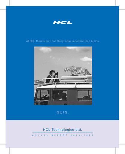 Thumbnail HCL Technologies
 Annual Report 2004-2005