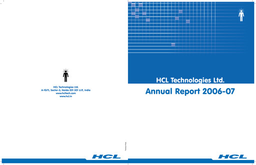 Thumbnail HCL Technologies
 Annual Report 2006-2007