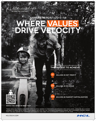 Thumbnail HCL Technologies
 Annual Report 2013-2014
