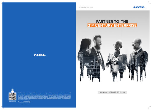 Thumbnail HCL Technologies
 Annual Report 2015-2016