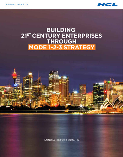 Thumbnail HCL Technologies
 Annual Report 2016-2017